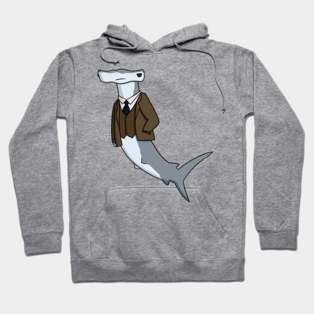 Professor Hammerhead Hoodie by CosmicFlyer